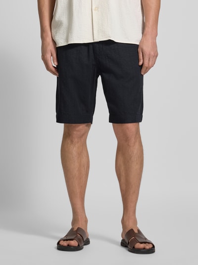 Marc O'Polo Relaxed Fit Bermudas aus reiner Baumwolle Black 4