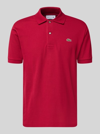 Lacoste Koszulka polo Regular Fit z czystej bawełny Bordowy 2