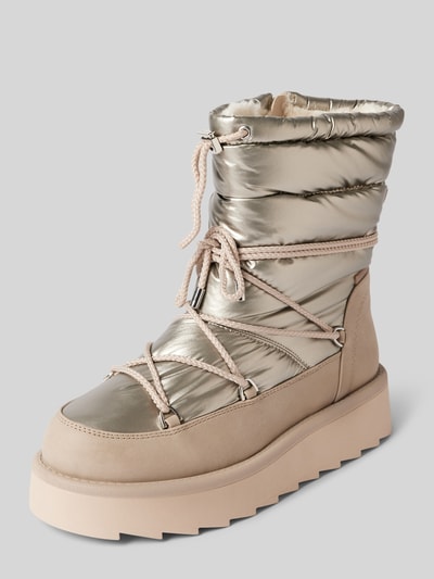 Tamaris Snowboots in metallic Metallic beige - 1