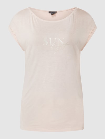 Esprit Collection T-shirt met tekstprint  Lichtroze - 2