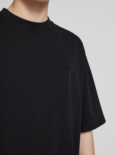 Pegador Oversized T-Shirt mit Rundhalsausschnitt Black 3