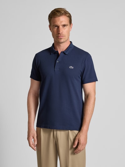 Lacoste Regular Fit Poloshirt mit Label-Badge Dunkelblau 4