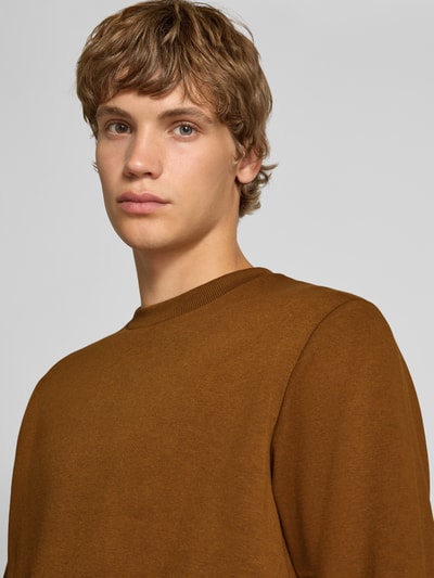 Jack & Jones Bluza z okrągłym dekoltem model ‘BRADLEY’ Koniakowy 3