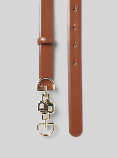 BOSS Gürtel mit Koppelschließe Cognac 3