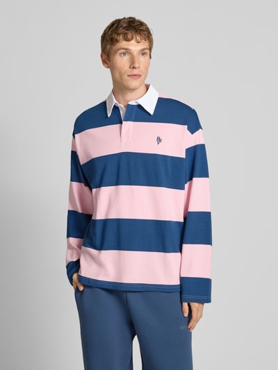 REVIEW Sweatshirt im Double-Layer-Look Hellrosa 4