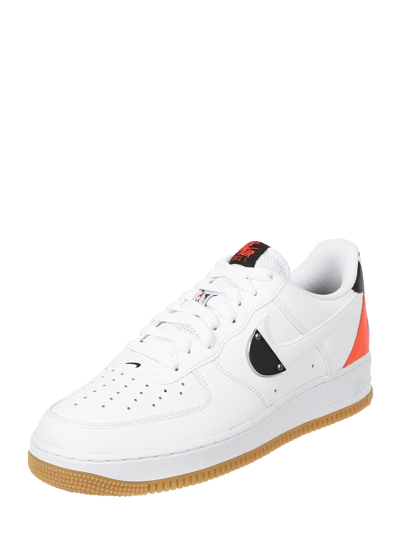 Nike Sneaker aus Leder Modell 'Air Force 1' Weiss 1