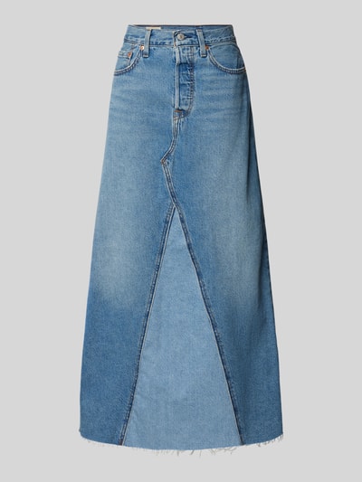 Levi's® Jeansrok met siernaden, model 'ICONIC' Jeansblauw - 2