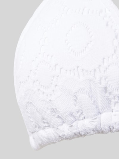 Banana Moon Bikini-Set mit Strukturmuster Modell 'YERODASIA SUNLACE' Weiss 2