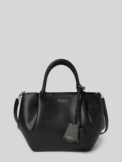 Guess Handtasche mit Logo-Applikation Modell 'Amorette' Black 2