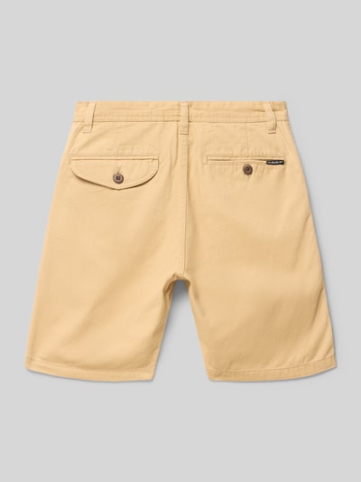 Quiksilver Bermudy z wyhaftowanym logo model ‘EVERYDAY UNION LIGHT’ Piaskowy 3
