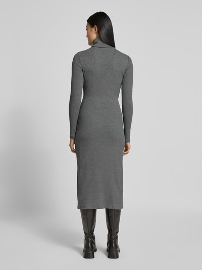 Lauren Ralph Lauren Strickkleid mit Rollkragen Modell 'VAUREEN' Mittelgrau 5