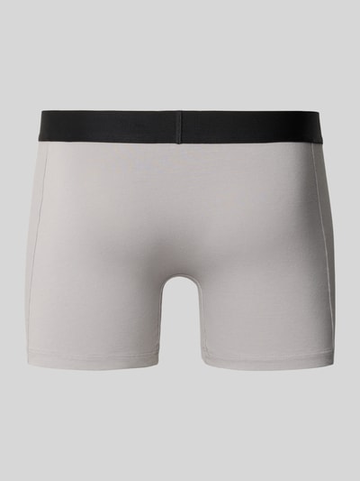 BOSS Regular Fit Trunks aus Baumwoll-Elasthan-Mix im 3er-Pack Hellblau 3