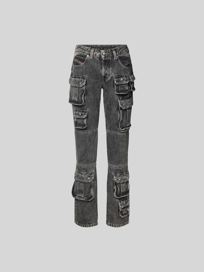 Diesel Cargohose in Denim-Optik Mittelgrau 2