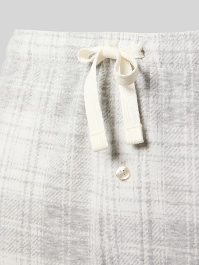 Polo Ralph Lauren Underwear Regular Fit Pyjama-Hose mit Zierknopf Hellgrau 2