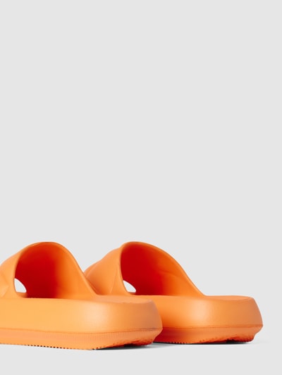 Only Slides im unifarbenen Design Modell 'MAVE' Orange 2