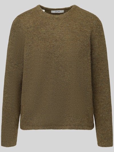 Selected Regular Fit Pullover aus Woll-Mix Modell 'LULU' Oliv 2