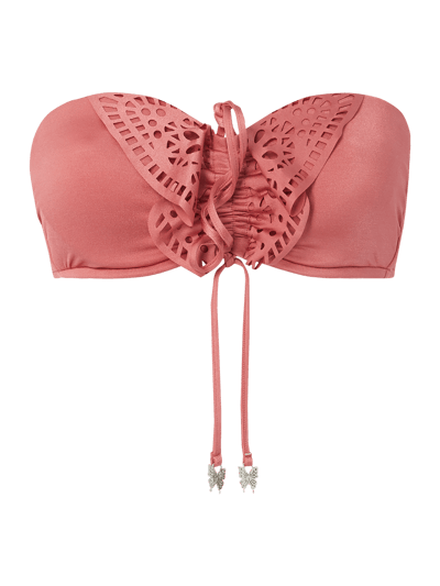 Seafolly Bikini-Oberteil mit Neckholder Altrosa 1