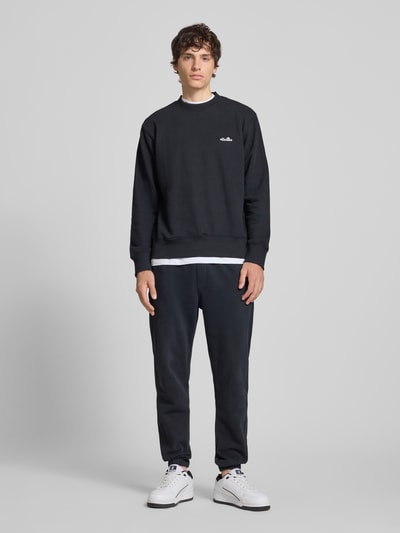 ellesse Sweatpants mit Logo-Stitching Modell 'ORVINIO' Black 1