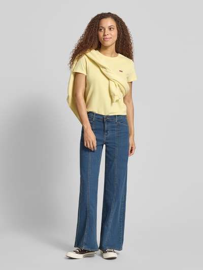 Levi's® Regular Fit T-Shirt aus reiner Baumwolle Pastellgelb 1