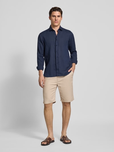 JAKE*S STUDIO MEN Bermudy z elastycznym pasem  Szarobrązowy 1