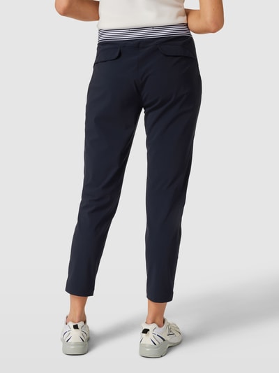 Raffaello Rossi Schlupfhose mit Reißverschlusstaschen Modell 'Ribbon' Marineblau 5