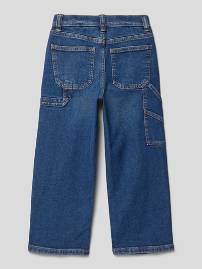 s.Oliver RED LABEL Baggy fit jeans met zakken op de pijp Blauw - 3