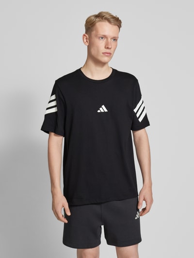 ADIDAS SPORTSWEAR T-shirt met labelprint Zwart - 4