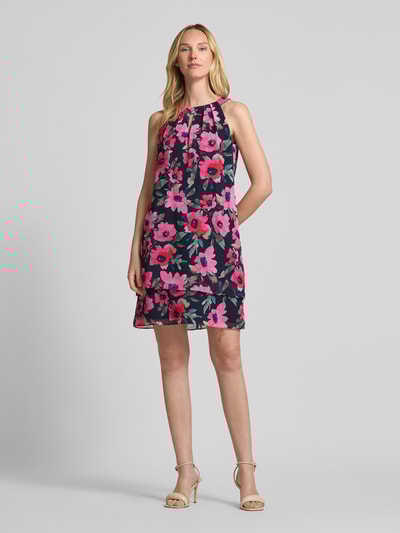 Christian Berg Cocktail Sukienka koktajlowa z wycięciem w kształcie łezki Ciemnoniebieski 1