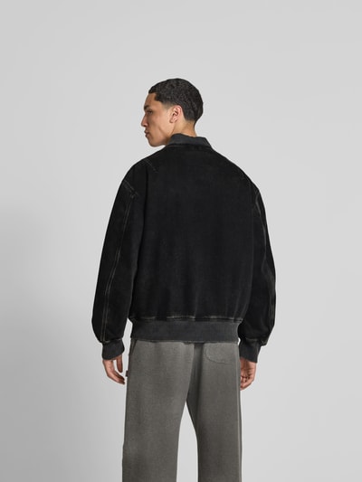 Diesel Bomberjacke mit Reißverschluss Black 5