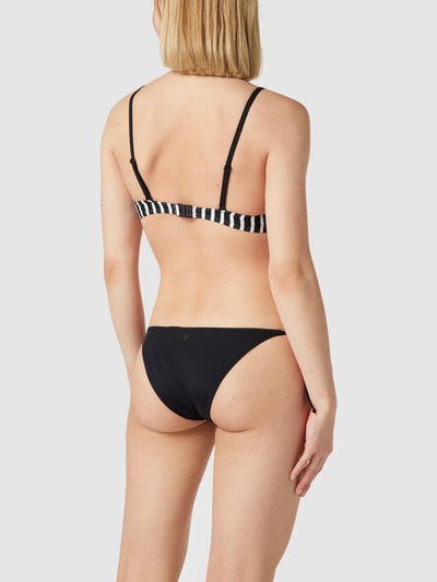 Esprit Bikini-Oberteil mit Streifenmuster Modell 'RCS pad. bra' Black 4