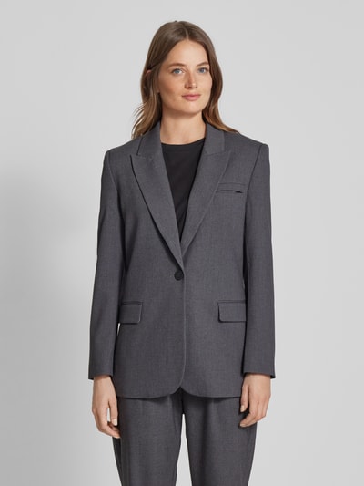 Copenhagen Muse Blazer met klepzakken Middengrijs gemêleerd - 4