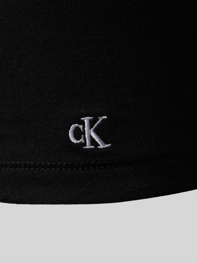 Calvin Klein Underwear Pyjamabovendeel met logostitching in een set van 3 stuks, model 'Classic' Zwart - 2