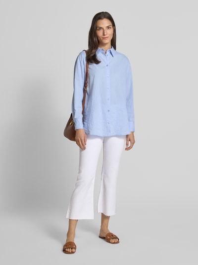 Marc O'Polo Flared Fit Jeans aus Lyocell-Baumwoll-Mix Modell 'KIRUNA' Weiss 1
