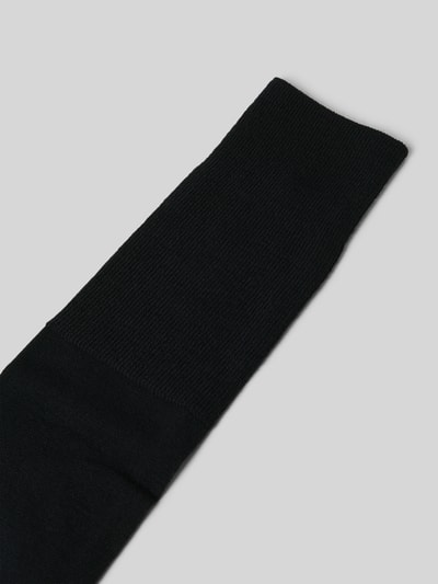 Falke Kousen met comfortband, model 'Airport' Zwart - 2