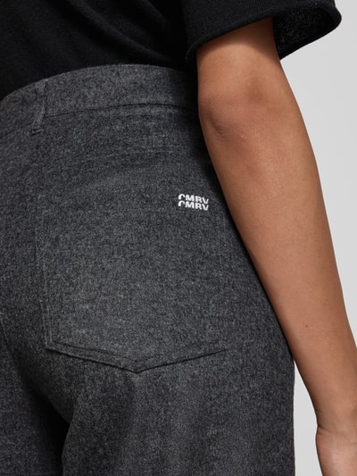 Cambio Spodnie materiałowe z kieszeniami z tyłu model ‘ADRIENNE’ Antracytowy 3