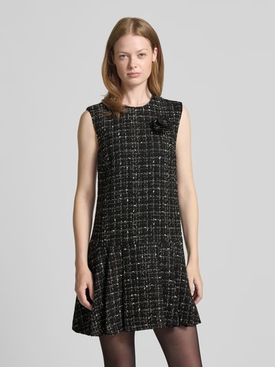 HUGO Mini-Etuikleid mit Woll-Anteil Rosa 4