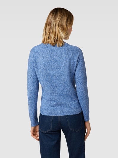 Vero Moda Strickpullover mit Rundhalsausschnitt Modell 'DOFFY' Royal Melange 5