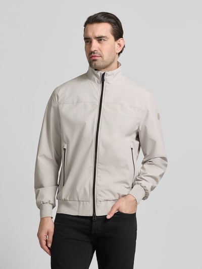 Save The Duck Regular Fit Jacke mit Stehkragen Modell 'Finlay' Sand 4