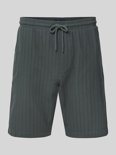 Christian Berg Men Shorts mit elastischem Bund Stein 2