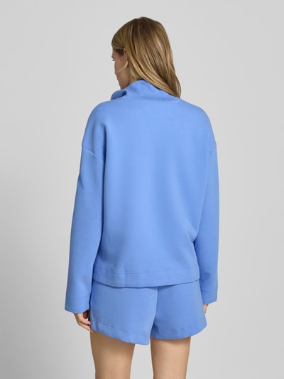 adidas Sportswear Sweatshirt mit Stehkragen und Reißverschluss Blau 5