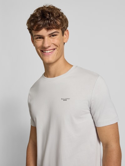 Marc O'Polo Denim Regular Fit T-Shirt aus reiner Baumwolle Hellgrau 3
