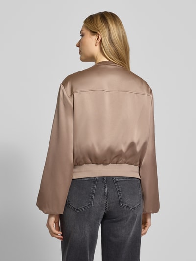OPUS Blouson mit Reißverschluss Modell 'Jupita' Taupe 5