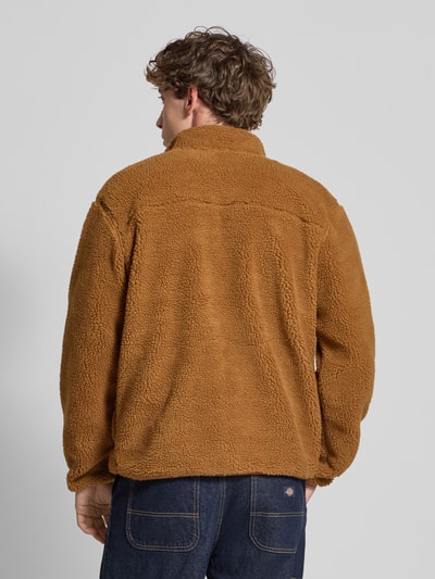Dickies Sweatjack van teddybont Cognac - 5