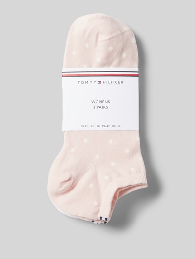 Tommy Hilfiger Socken mit Label-Stitching im 3er-Pack Rosa 3