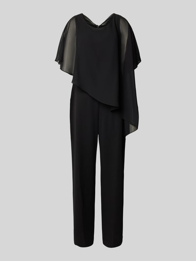 Swing Jumpsuit mit Rundhalsausschnitt Black 2