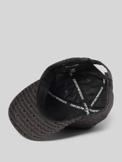 Emporio Armani Basecap mit Label-Detail Anthrazit 2