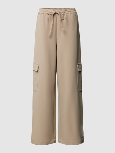 MSCH Copenhagen Stoffen broek met cargozakken Beige - 1