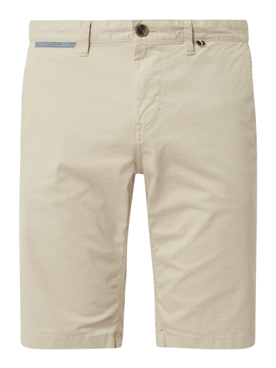 Tom Tailor Regular Slim Fit Chino-Shorts mit Stretch-Anteil Modell 'Josh' Sand 2