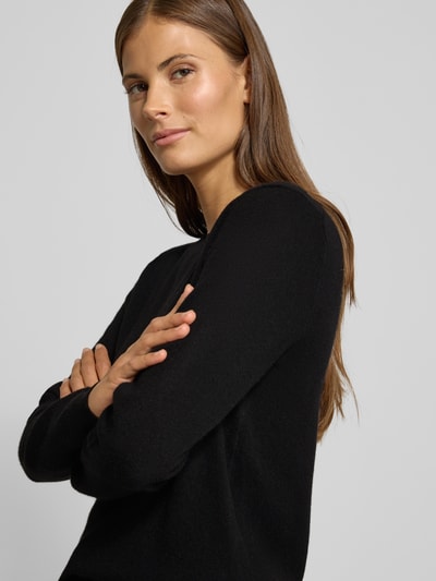 Christian Berg Woman Strickpullover aus reinem Kaschmir Black 3