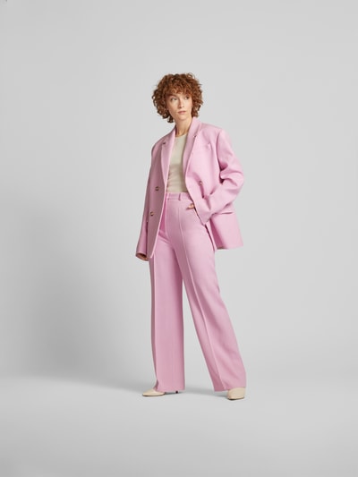 Nanushka Blazer mit Reverskragen Rosa 1